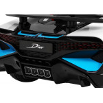 Elektrické autíčko Bugatti Divo nelakované - biele